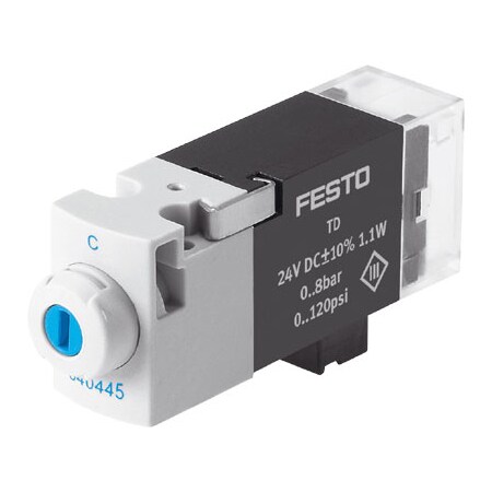 Festo Solenoid Valve MHA1-M1LH-3/2G-0, 6-PI MHA1-M1LH-3/2G-0,6-PI
